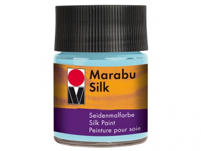 Краска по шёлку Marabu-Silk 50ml 291 арктический голубой ― VIP Office HobbyART