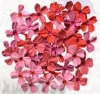 Цветы Creative elements handmade paper jewelled petals x40 pink