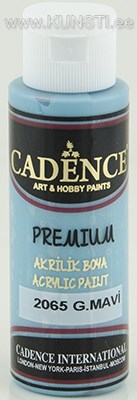 Акриловая краска Premium Cadence 2065 azure blue 70 ml  ― VIP Office HobbyART