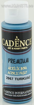 Акриловая краска Premium Cadence 2067 turquoise 70 ml  ― VIP Office HobbyART