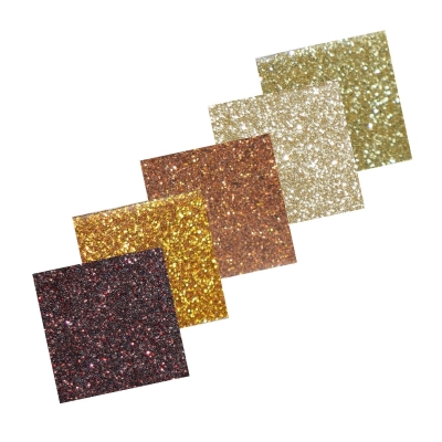 Self-adhesive Glitter paper 160g A5 x5 assortiment 2 ― VIP Office HobbyART