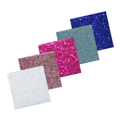 Self-adhesive Glitter paper 160g A5 x5 assortiment 3 ― VIP Office HobbyART
