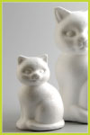 Styropor cat small 13 cm. ― VIP Office HobbyART