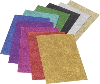 Foam Rubber CreaSoft "Assortment 2" 20 x 30 x 0.2 cm 10 different colours ― VIP Office HobbyART