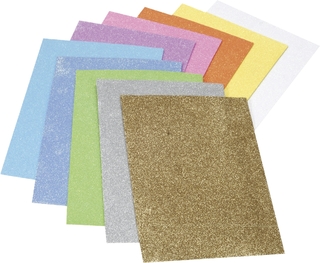 Foam Rubber CreaSoft "Assortment 1" 20 x 30 x 0.2 cm 10 different colours ― VIP Office HobbyART