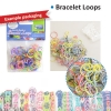Bracelet loops x300 multi + x12 clips
