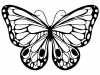 Шаблон Marabu Silhouette 15x15cm Romantic Butterfly