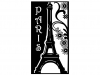 Шаблон Marabu Silhouette A4 Romantic Paris