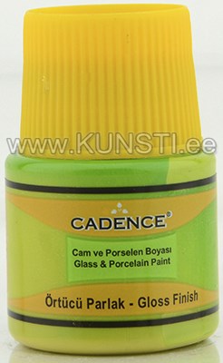 Glass & ceramic paint opaque 290 kiwi green 45 ml ― VIP Office HobbyART