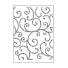 Embossing template 30008380 10,8x14,6cm gem swirl