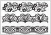 Tekstuurplaat 30008393 10,8x14,6cm border doily