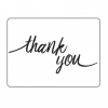 Embossing template 30023103 10,8x14,6cm thank you