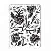 Embossing template 30023113 10,8x14,6cm flower pod