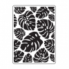 Embossing template 30023119 10,8x14,6cm trop leaf