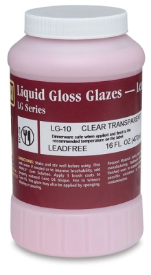 Glasuur Amaco Liquid Gloss Glazes LG-10 Clear transparent 472 ml