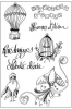 Clear stamp 10x15cm battement d'aile