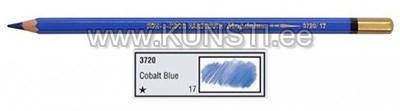Акварельный карандаш "Mondeluz" KOH-I-NOOR 3720 17 cobalt blue ― VIP Office HobbyART