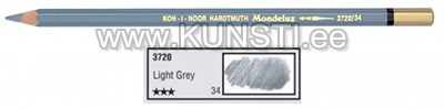 Акварельный карандаш "Mondeluz" KOH-I-NOOR 3720 34 light bluish grey ― VIP Office HobbyART