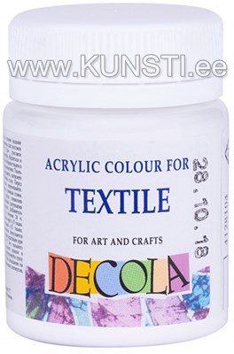 104 Textile Colour DECOLA 50ml White ― VIP Office HobbyART