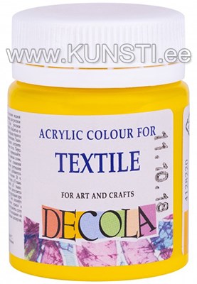 220 Textile Colour DECOLA 50ml Yellow Medium ― VIP Office HobbyART