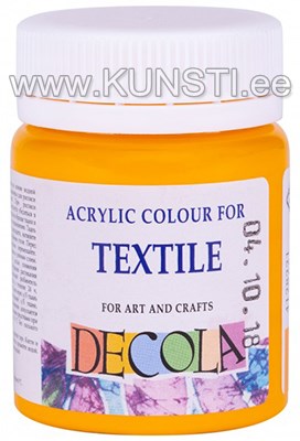 221 Textile Colour DECOLA 50ml Yellow Dark ― VIP Office HobbyART