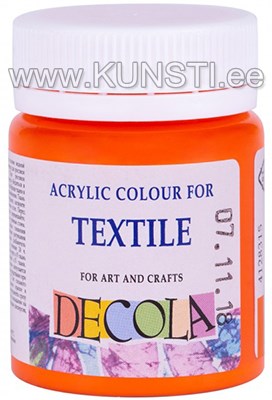 315 Textile Colour DECOLA 50ml Orange ― VIP Office HobbyART