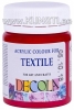 319 Textile Colour DECOLA 50ml Carmine