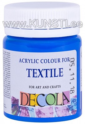 520 Textile Colour DECOLA 50ml Blue light ― VIP Office HobbyART