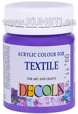 605 Textile Colour DECOLA 50ml Violet Light ― VIP Office HobbyART