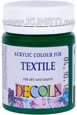 710 Textile Colour DECOLA 50ml Dark Green ― VIP Office HobbyART