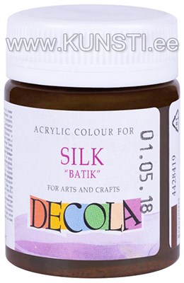 419 Silk paiting Decola 50ml Brown ― VIP Office HobbyART