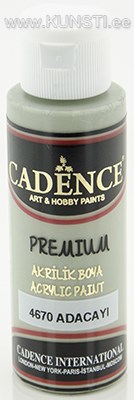 Акриловая краска Premium Cadence 4670 sage 70 ml  ― VIP Office HobbyART