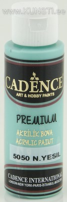 Акриловая краска Premium Cadence 5050 mint green 70 ml  ― VIP Office HobbyART