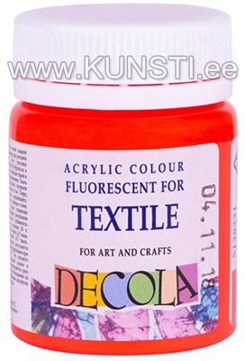 331 Textile Colour DECOLA 50ml Red fluor ― VIP Office HobbyART