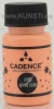 Акриловая люминесцентная краска Cadence Glow in the dark 580 orange 50 ml 
