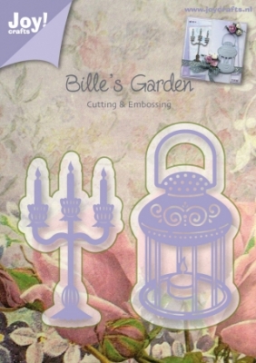 Dies Joy!Crafts 6002/0377 Cutting & Embossing stencil - candle and lamp ― VIP Office HobbyART