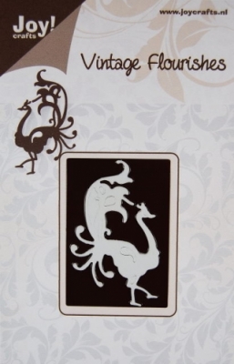 Dies Joy!Crafts 6003/0019 Vintage Flourishes - pauw running ― VIP Office HobbyART