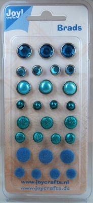 Brads 6030/0004 turquoise, Joy!Crafts ― VIP Office HobbyART