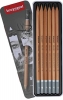 Professional Grphite Pencils 60311006 "Art" , 6 шт. B, 1B, 2B, 4B, 6B and 8B, Bruynzeel