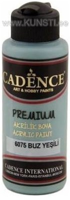 Акриловая краска Premium Cadence 6075 ice green 70 ml  ― VIP Office HobbyART