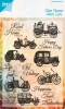 Clear stamps 6410/0323 - Retro Cars