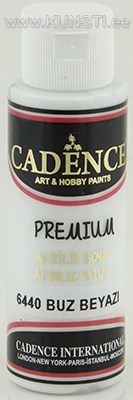 Акриловая краска Premium Cadence 6440 ice white 70 ml  ― VIP Office HobbyART