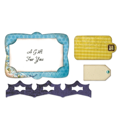 Sizzix framelits die set 4pk gift card holder ― VIP Office HobbyART