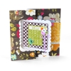 Sizzix movers & shapers L die card scallop square flip-its