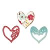 Sizzix thinlits die set 3pk alluring hearts