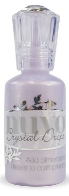 Pärlkontuur Tonic Studios Nuvo crystal drops 30ml wisteria purple ― VIP Office HobbyART