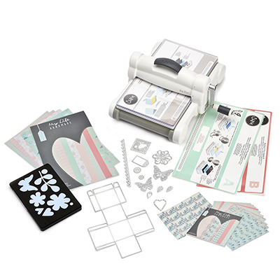 Машинка для эмбоссирования и вырубки Sizzix Big Shot Plus Starter Kit  A4 формат ― VIP Office HobbyART