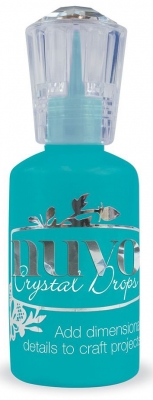 Pärlkontuur Tonic Studios Nuvo crystal drops 30ml caribbean ocean ― VIP Office HobbyART