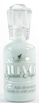 Pärlkontuur Tonic Studios Nuvo crystal drops 30ml pale duck egg blue ― VIP Office HobbyART