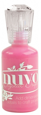 Pärlkontuur Tonic Studios Nuvo crystal drops 30ml party pink ― VIP Office HobbyART